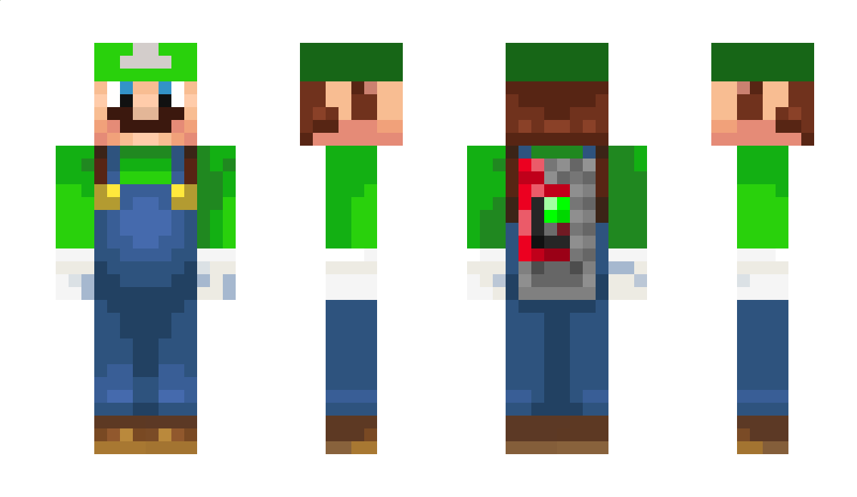 Luigi50096 Minecraft Skin