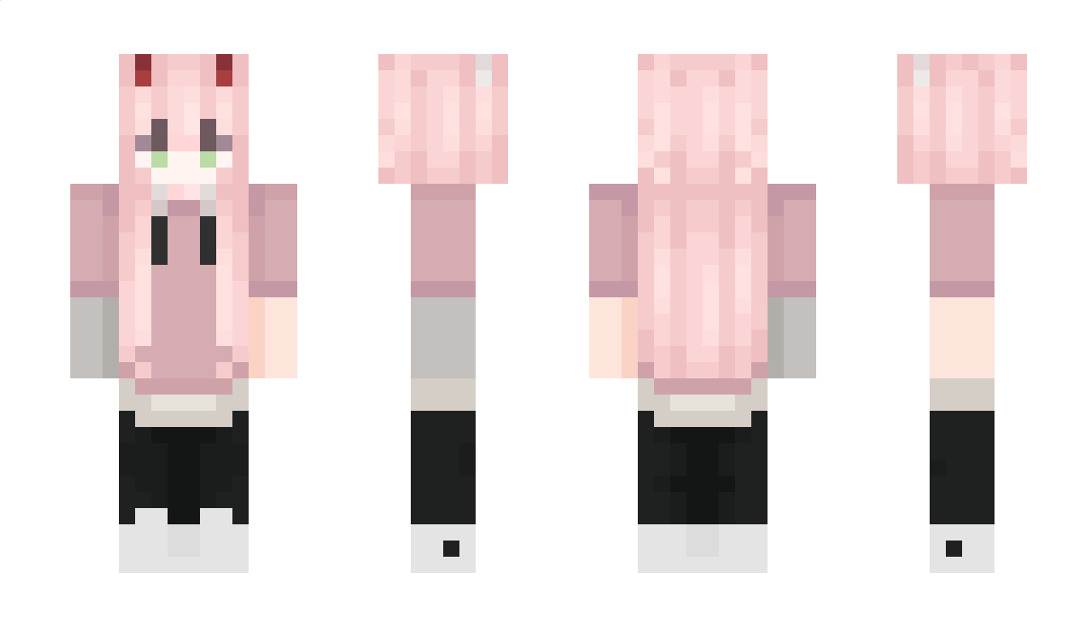 zero_two_QwO Minecraft Skin