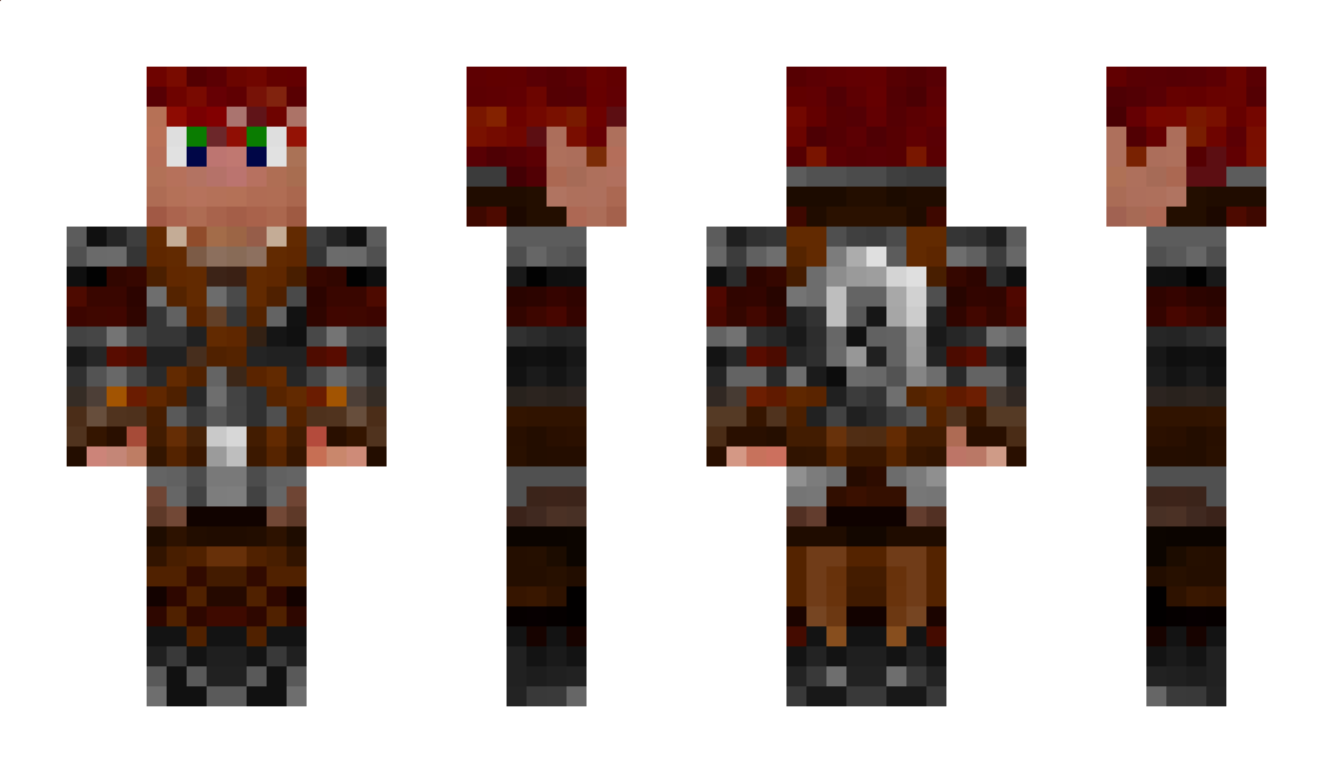 LoneRedWolf24 Minecraft Skin