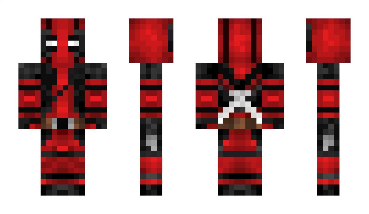 deadpul Minecraft Skin