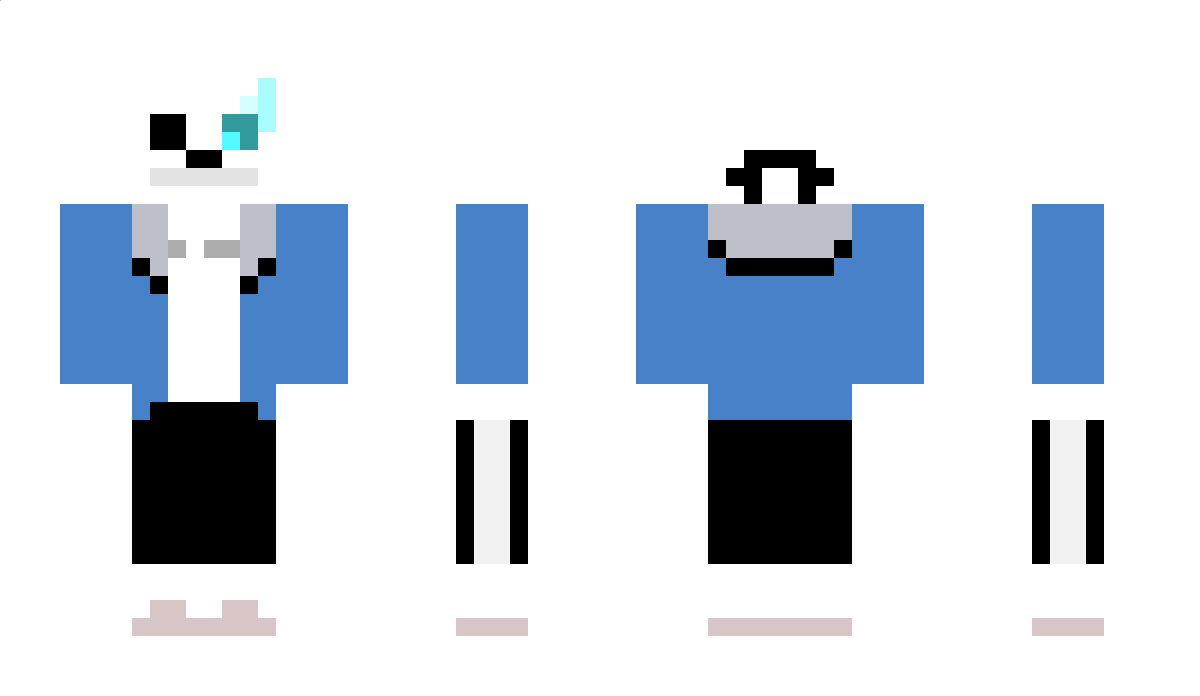 Sans_Skeleton Minecraft Skin