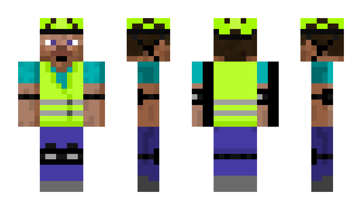 Fahrradfahrer Minecraft Skin