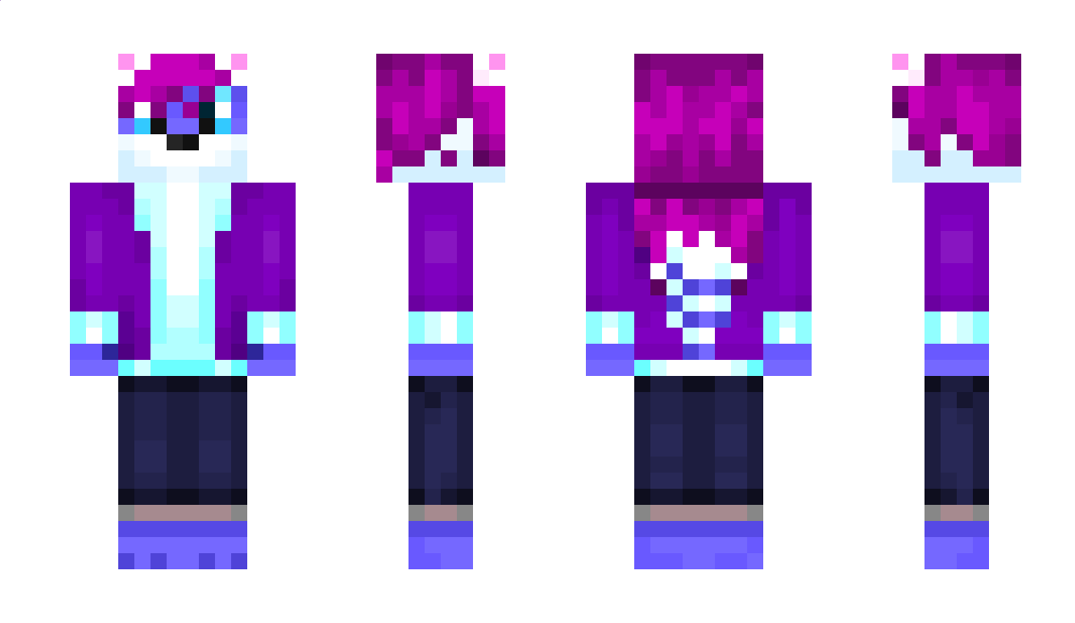 BlueParasolKirby Minecraft Skin