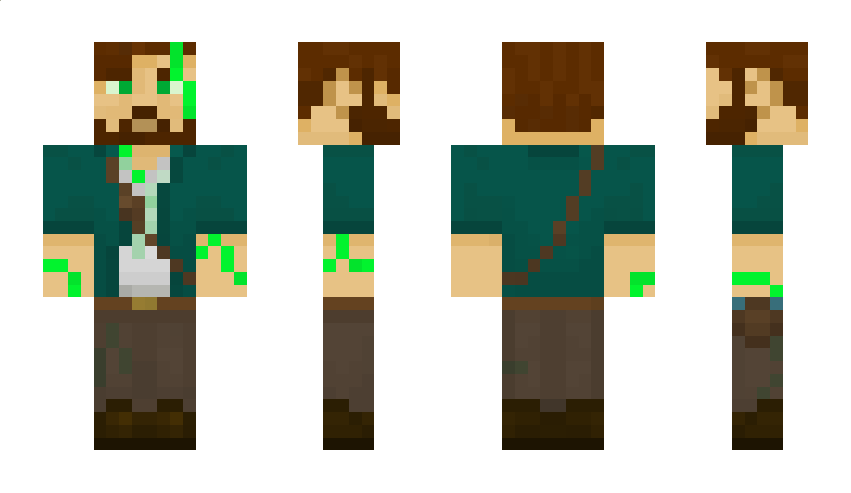 CodeNeon Minecraft Skin