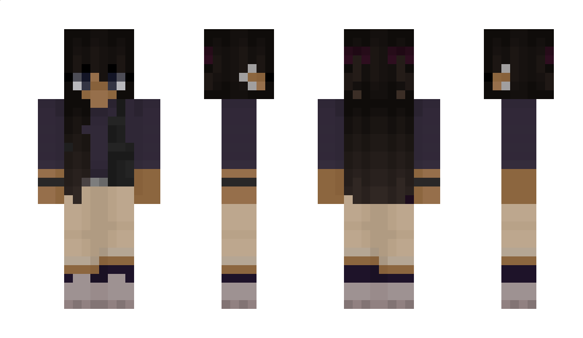 JvstSarah Minecraft Skin