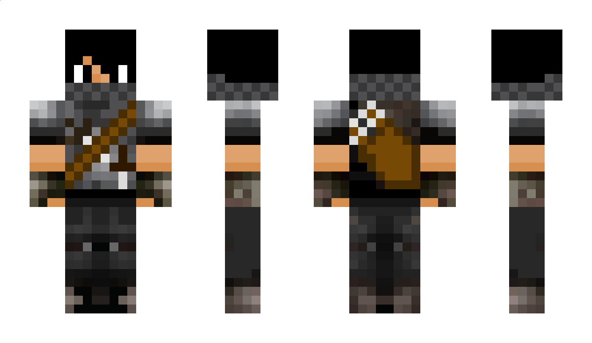 Hitman_ Minecraft Skin