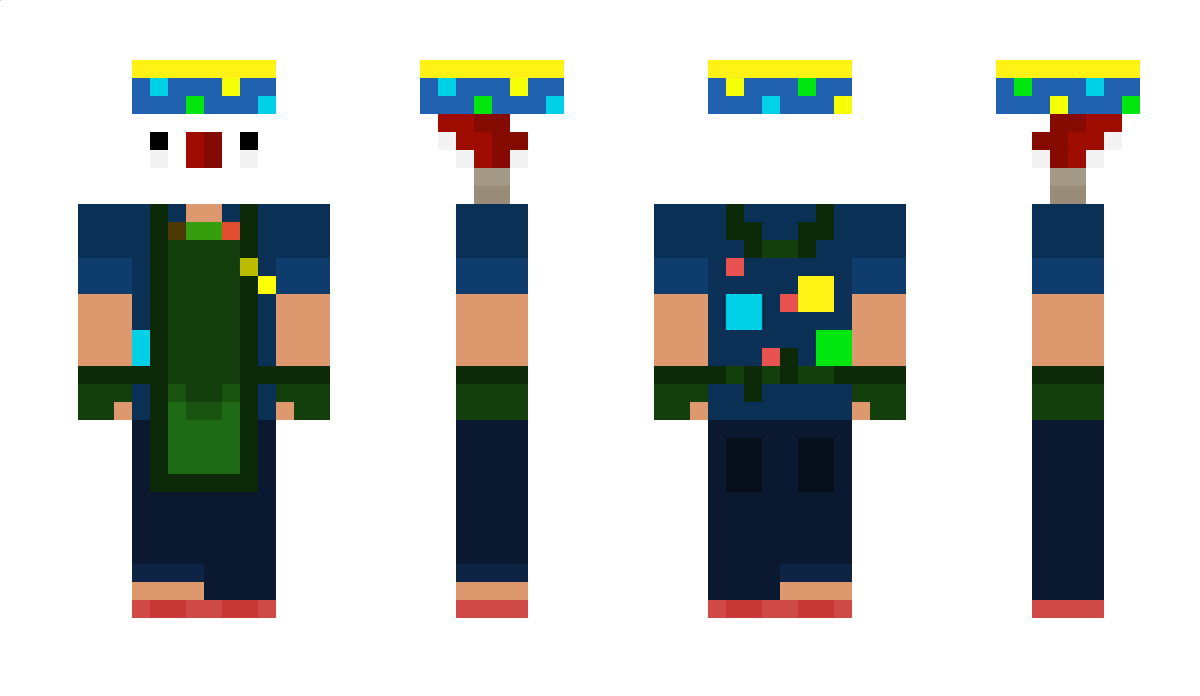 CakeyTheClown Minecraft Skin