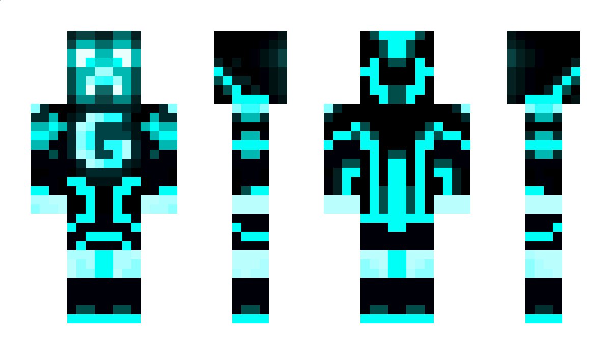 Glow_Creeper Minecraft Skin