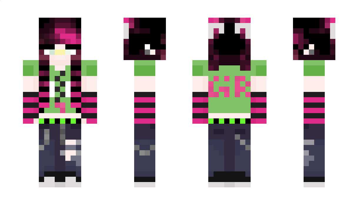 AurorViolet Minecraft Skin