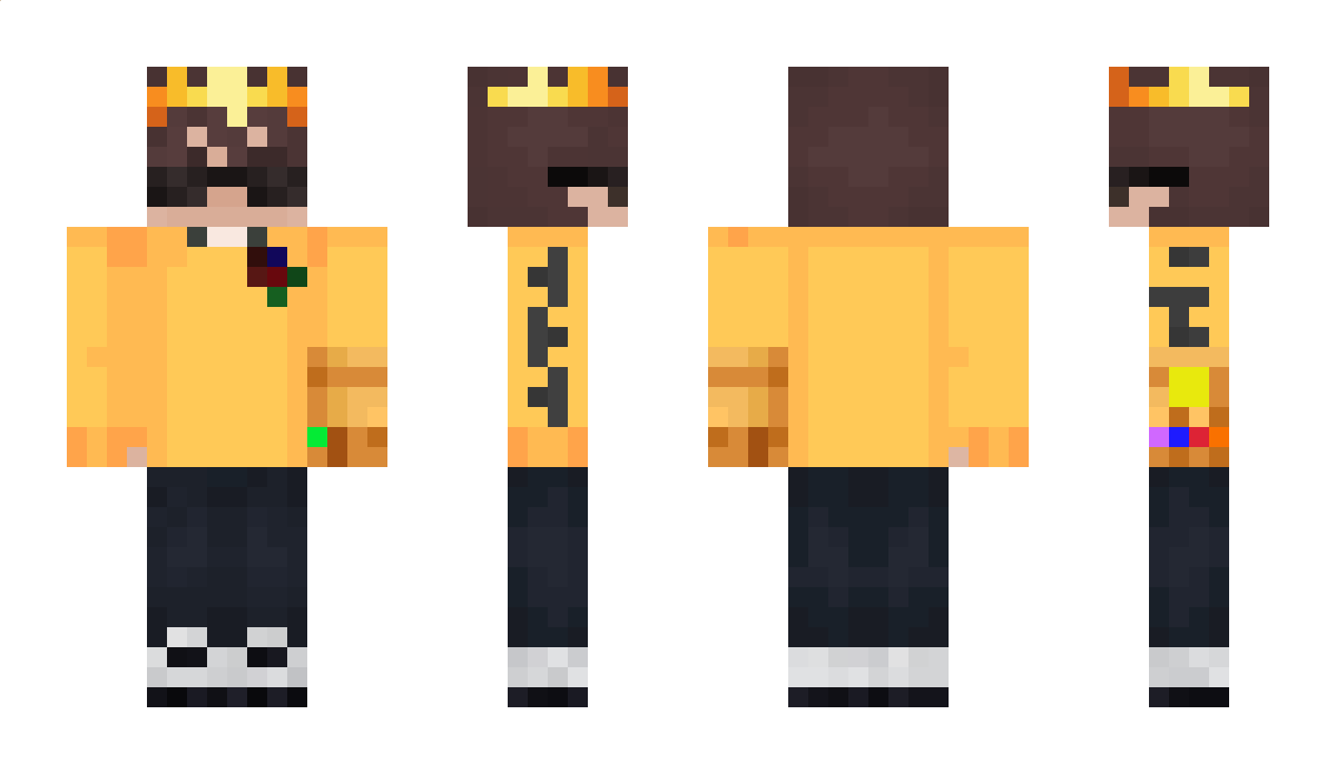 RealMiDasGames Minecraft Skin