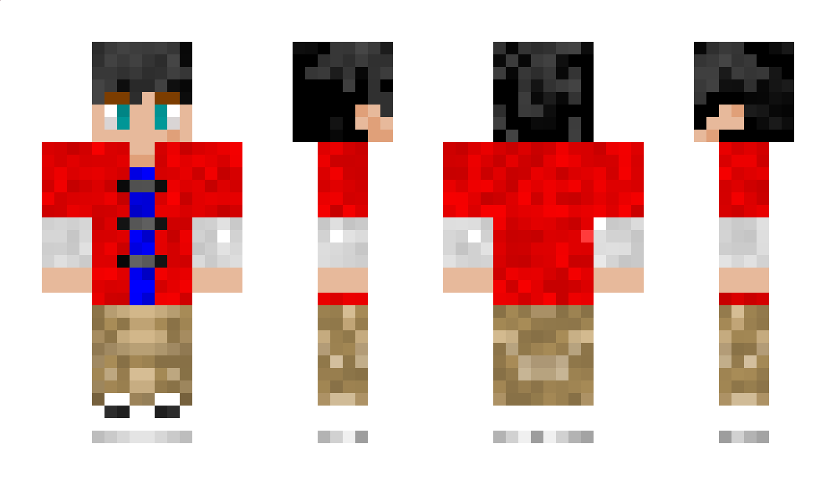 BalckWhite Minecraft Skin