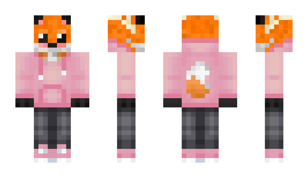 ETDeerFox Minecraft Skin