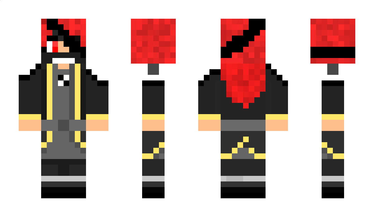 RedStarryNight Minecraft Skin