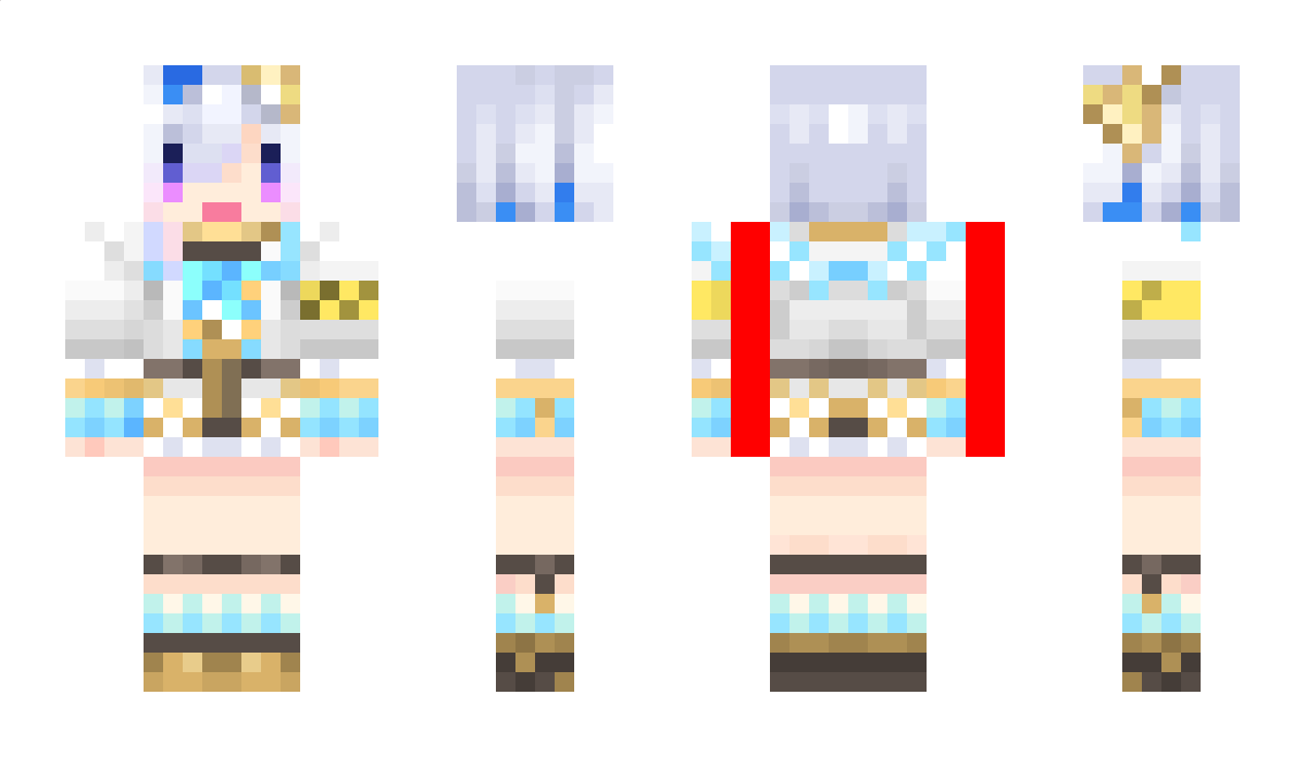 AmaneKanata Minecraft Skin