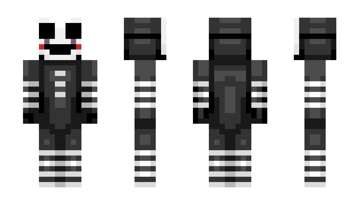 PuppetGhost Minecraft Skin