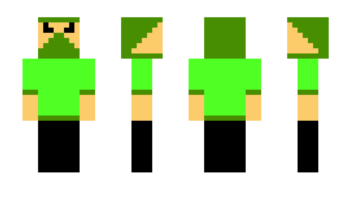 Greenberk Minecraft Skin