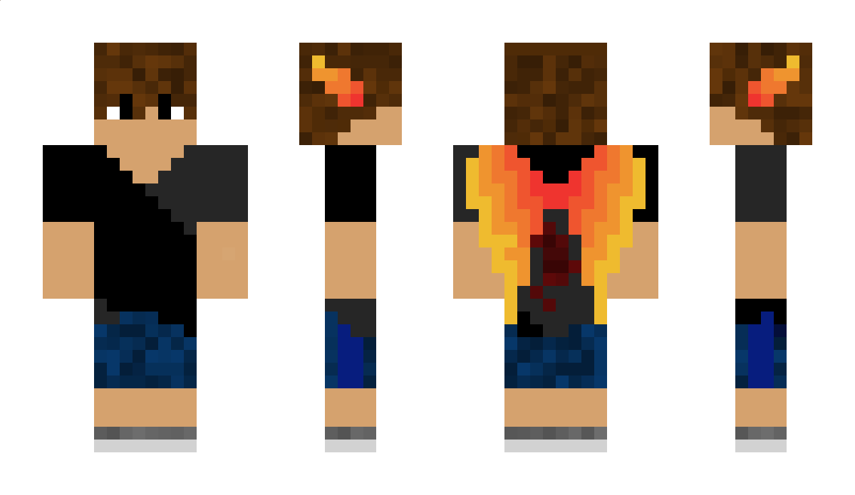 RandomlyWinged Minecraft Skin