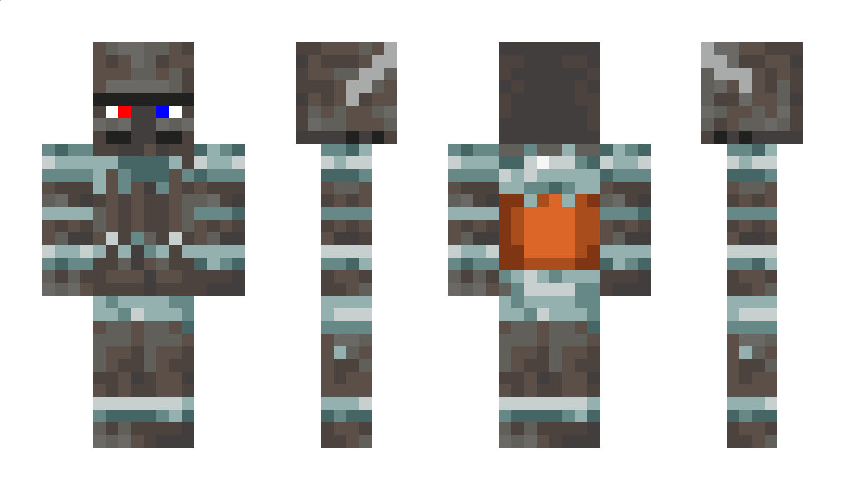 GalaxyBrainMC Minecraft Skin