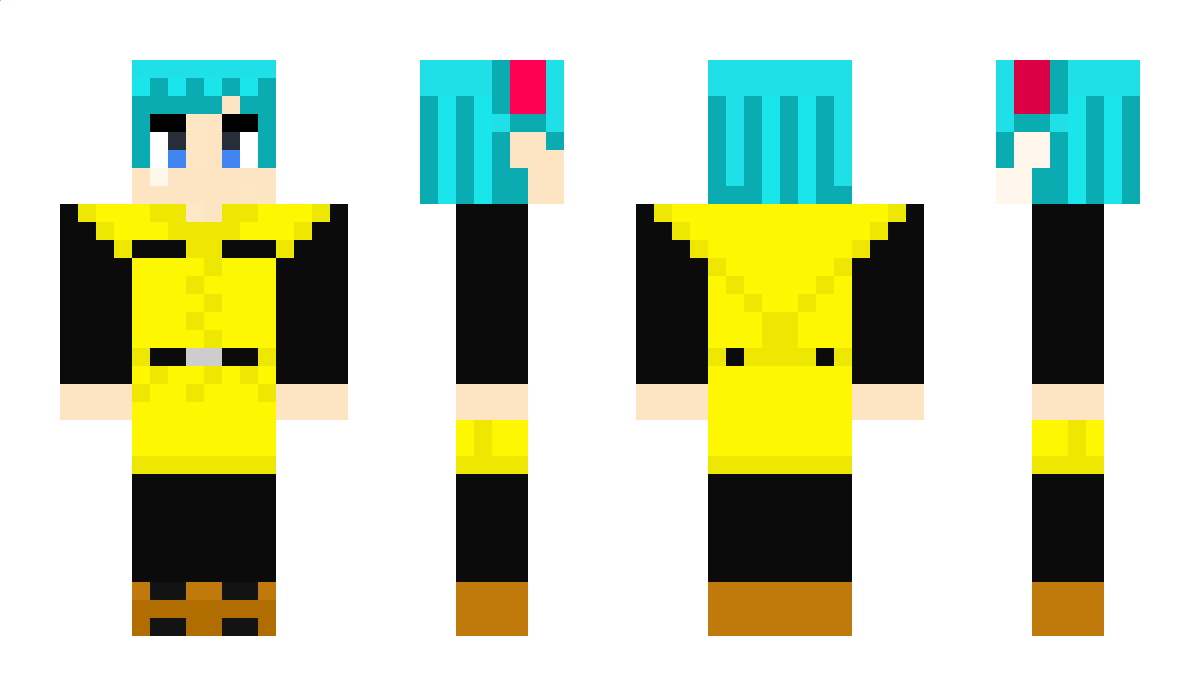 Bulma Minecraft Skin