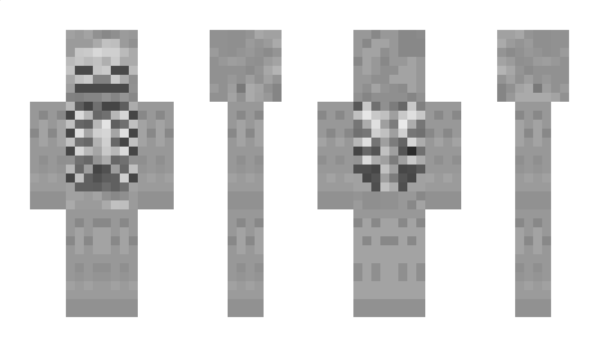 Skeleton Minecraft Skin