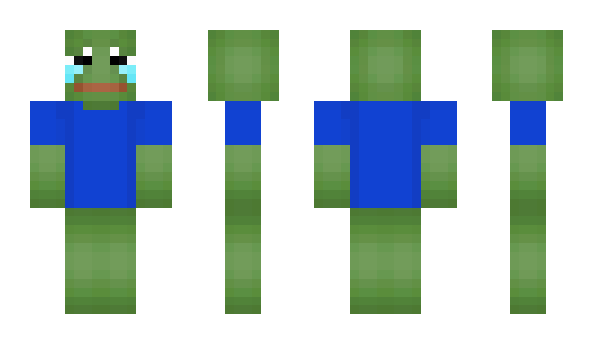 PepeTheFroggg Minecraft Skin