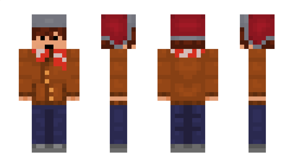 BleachedSystem Minecraft Skin