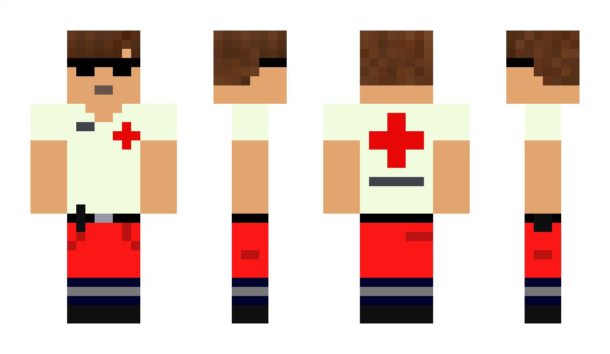 Rettungsdienst Minecraft Skin