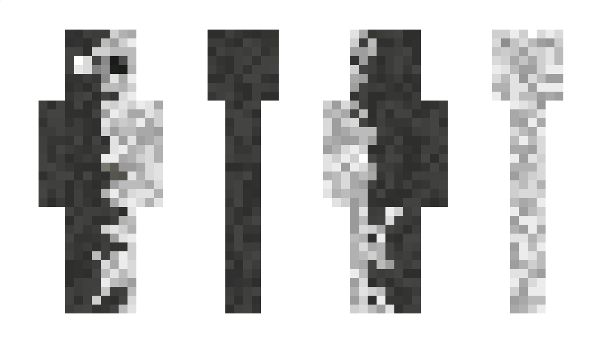 SplitBlock Minecraft Skin