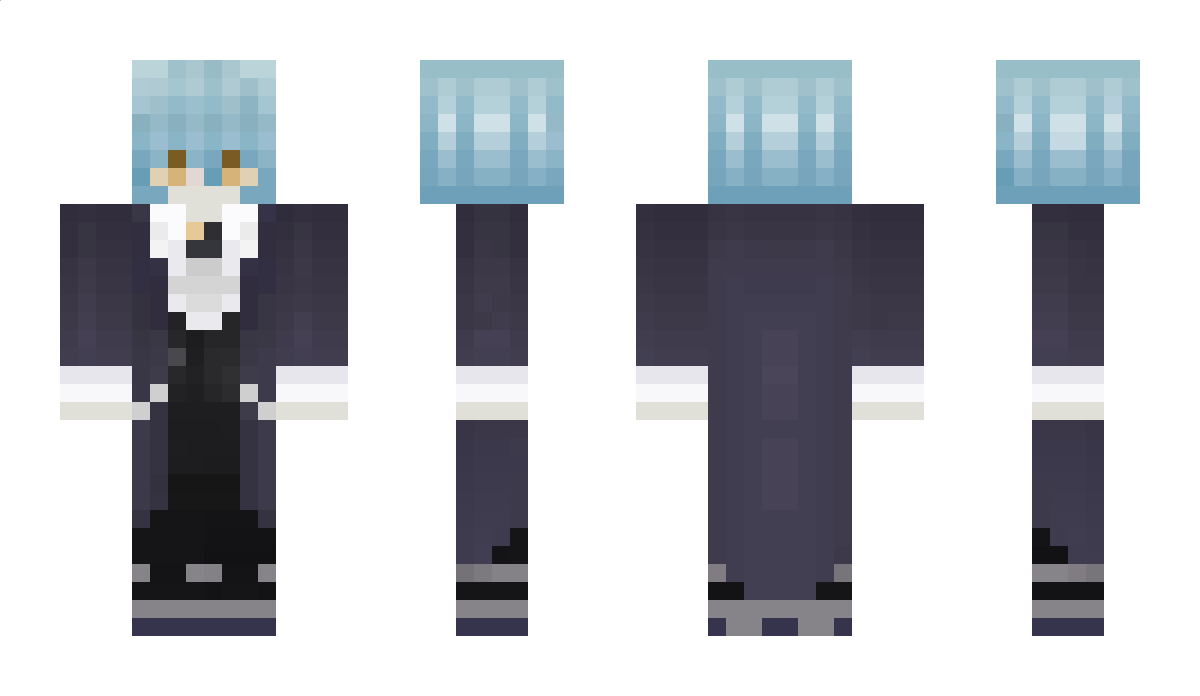 hakuryuuplush Minecraft Skin