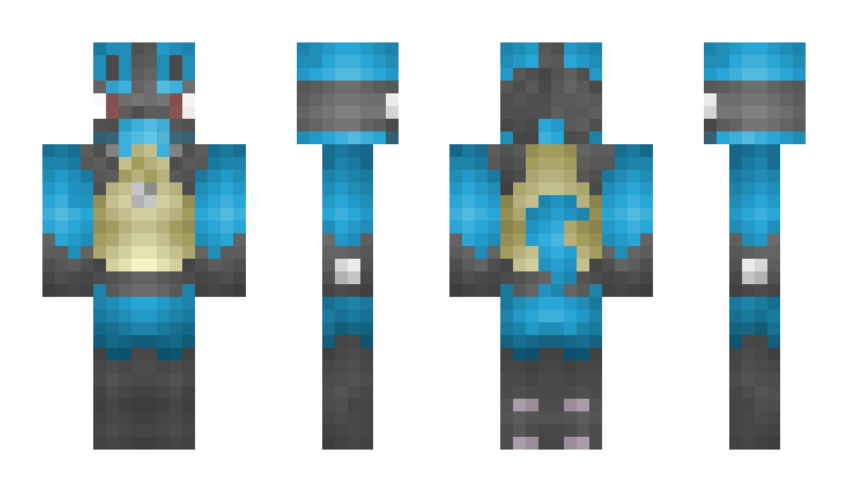 lucarioranger Minecraft Skin