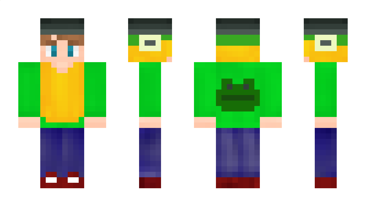 MrFrogTeamLeap Minecraft Skin