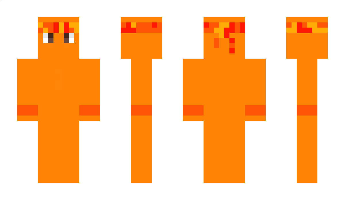 OrangeX6 Minecraft Skin