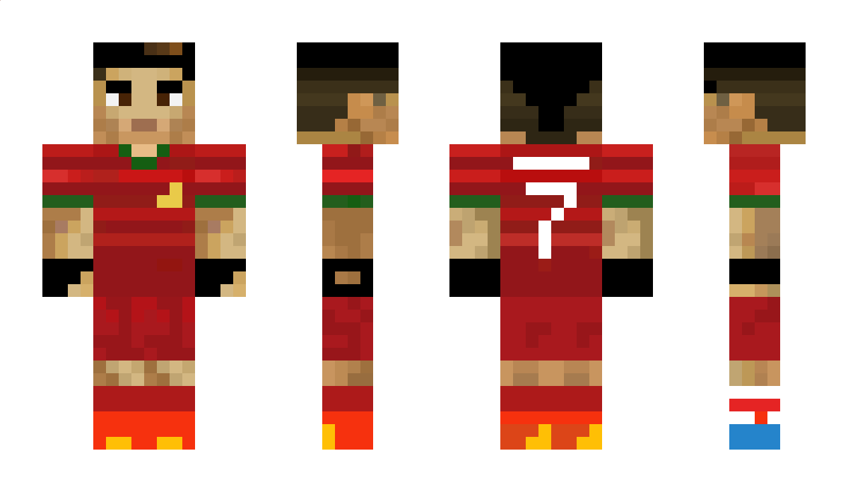 CRonaldo7 Minecraft Skin