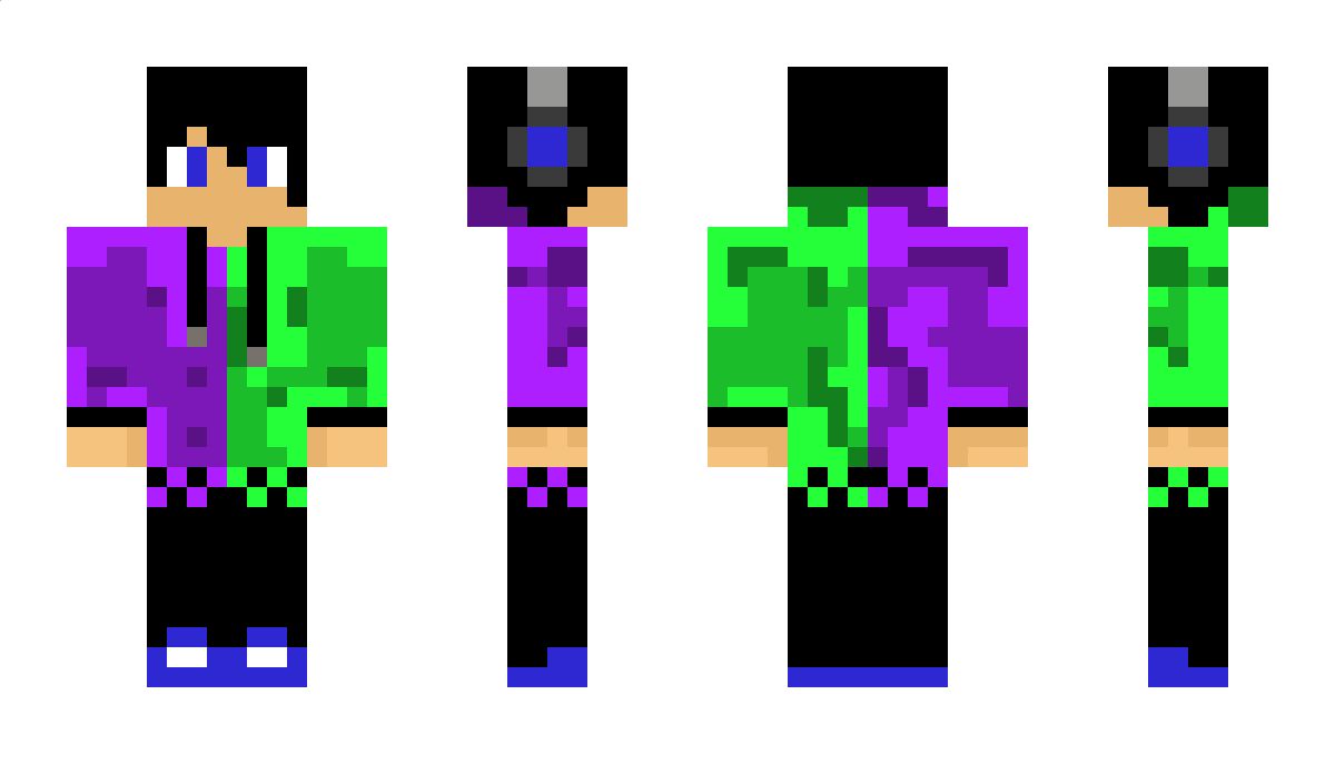 TINENeOn Minecraft Skin