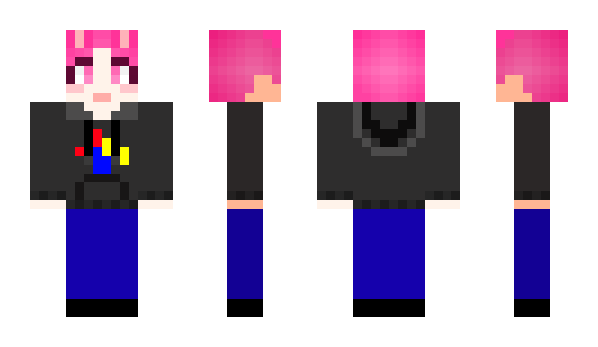 MiraiFuture Minecraft Skin