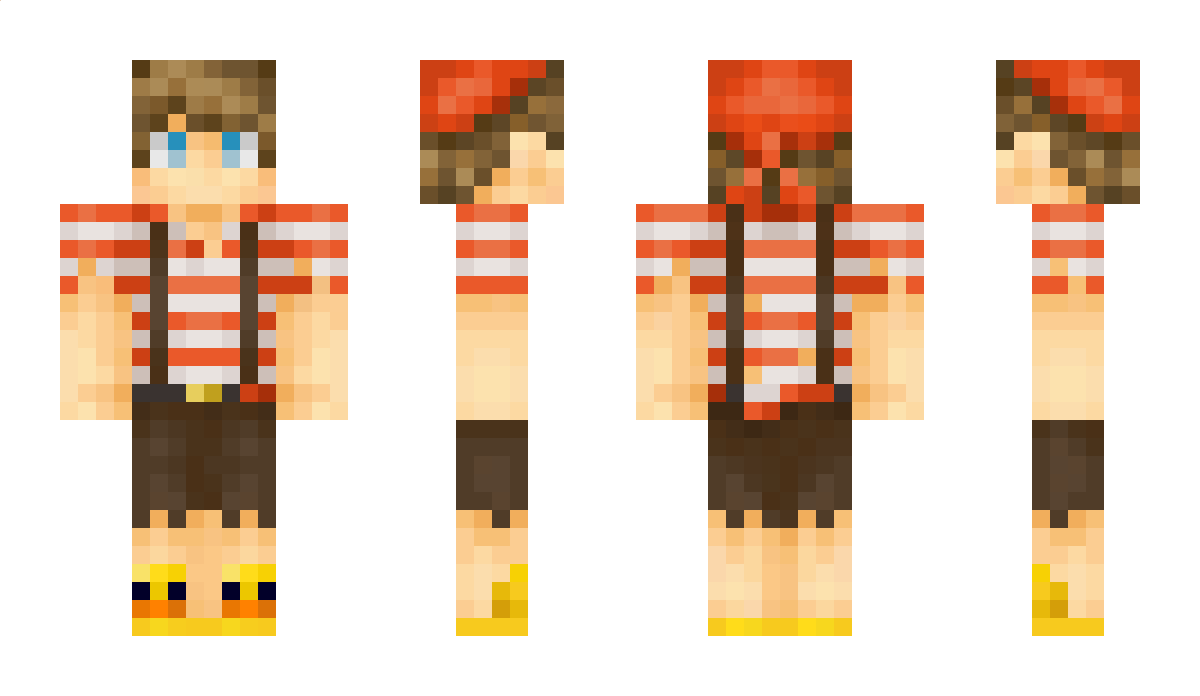 ManWithRaft Minecraft Skin