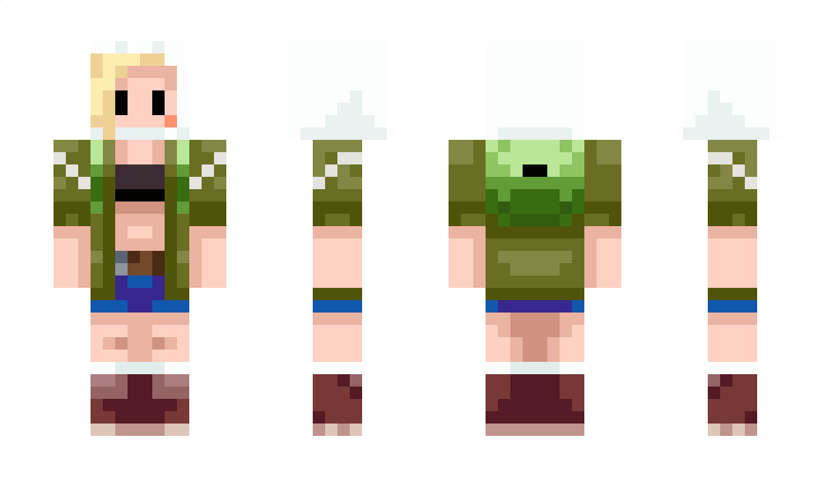 MermaidAze Minecraft Skin