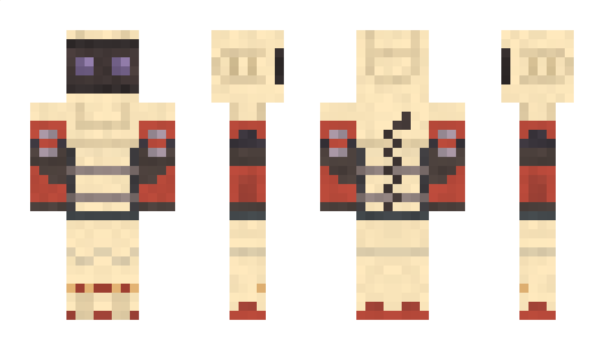 RedRogueX Minecraft Skin