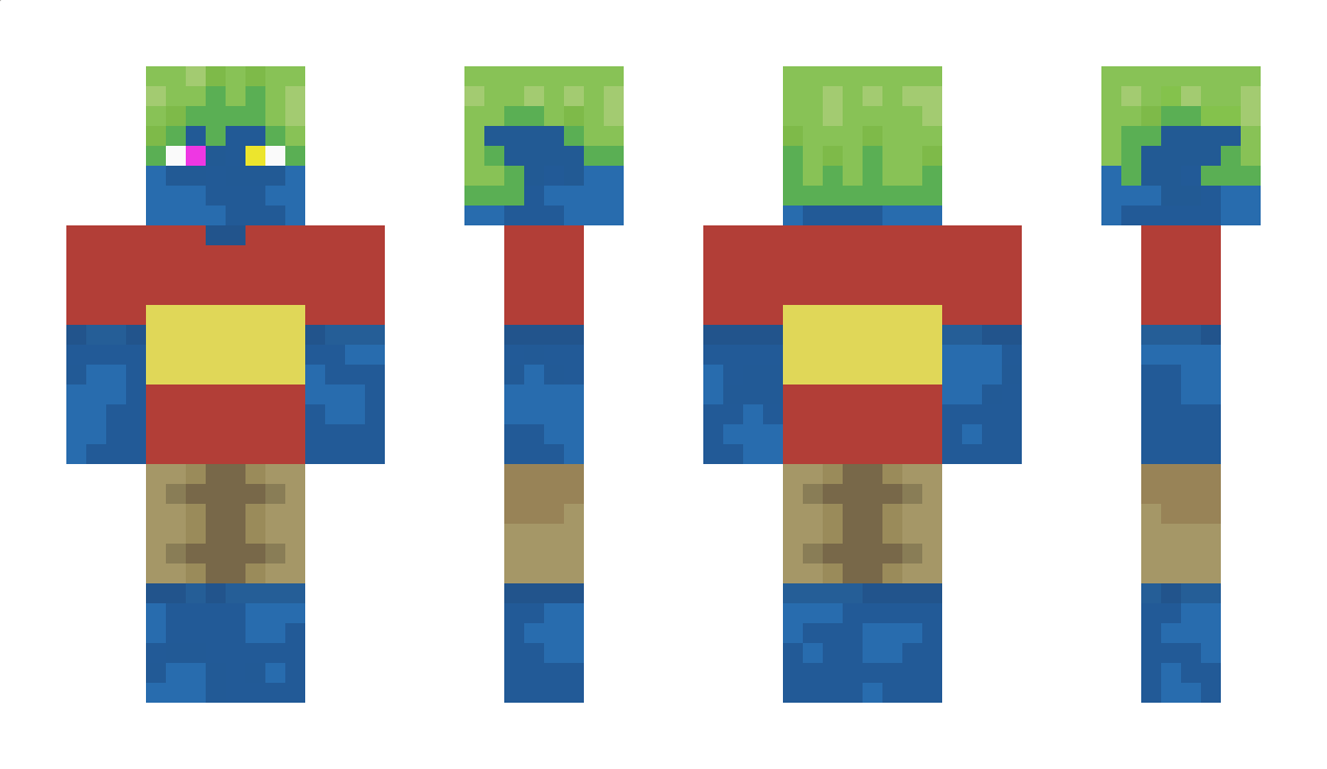 SpacemanX Minecraft Skin