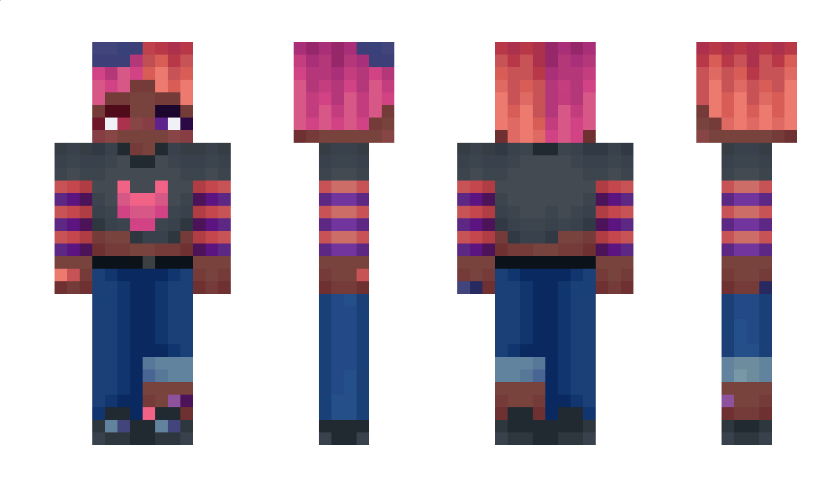 RussxxPurkzi Minecraft Skin