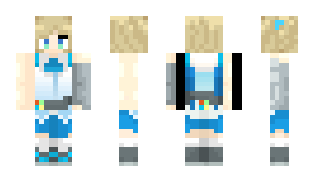 InoriAizawa Minecraft Skin