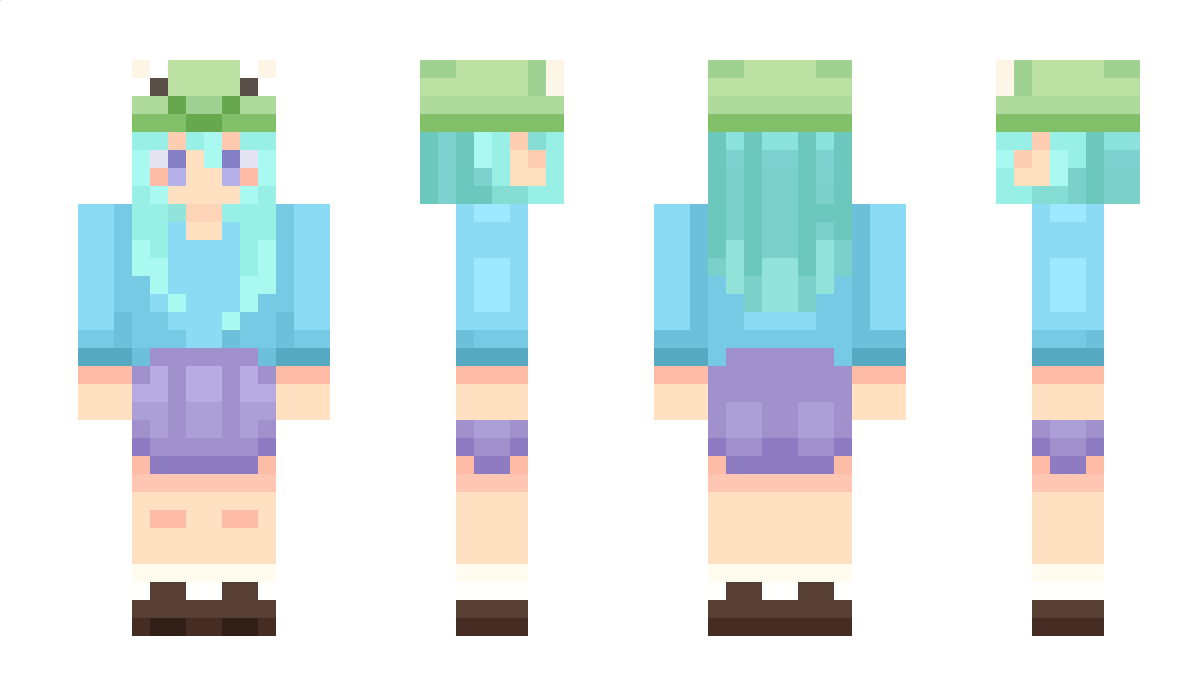 TayaCrystals Minecraft Skin