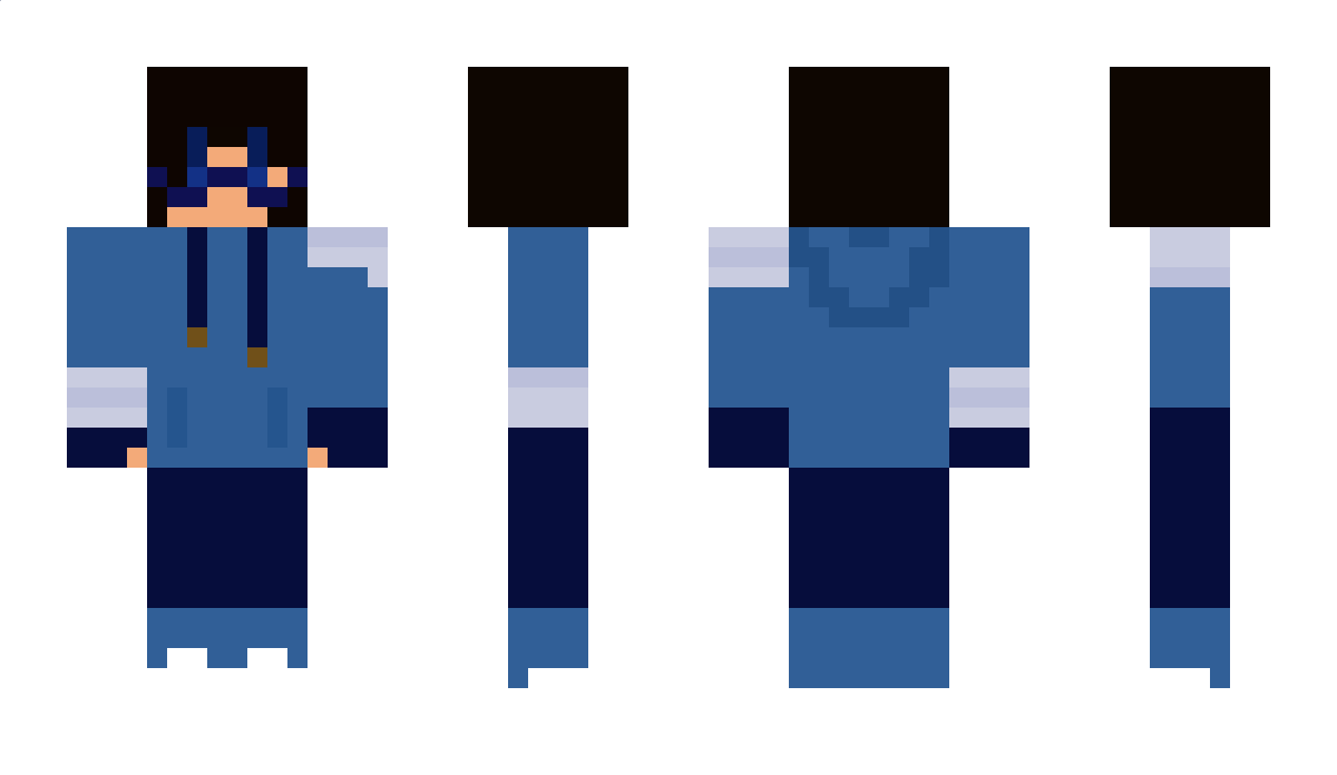 bluewastakenmc Minecraft Skin