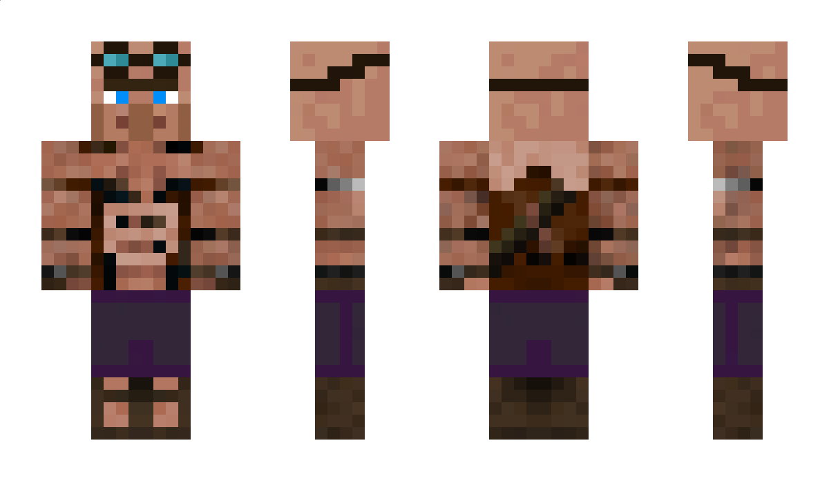 Muskelhandler Minecraft Skin