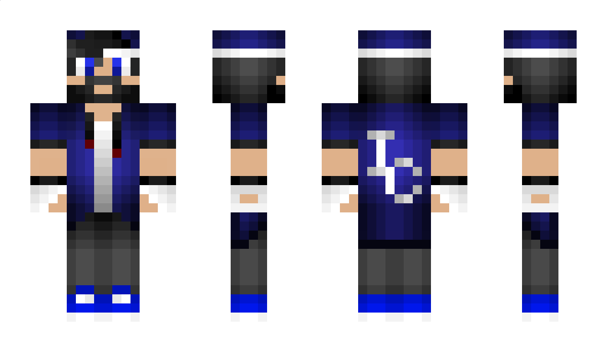 ICOnlyBlue Minecraft Skin