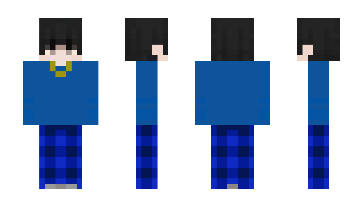 _BlueMaster Minecraft Skin