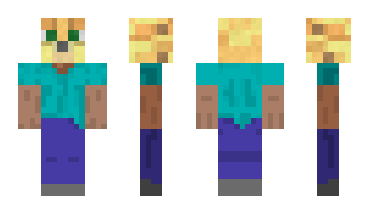 MHF_Ocelot Minecraft Skin