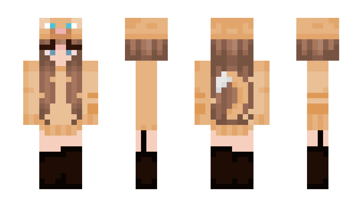 GatitaMandarina Minecraft Skin