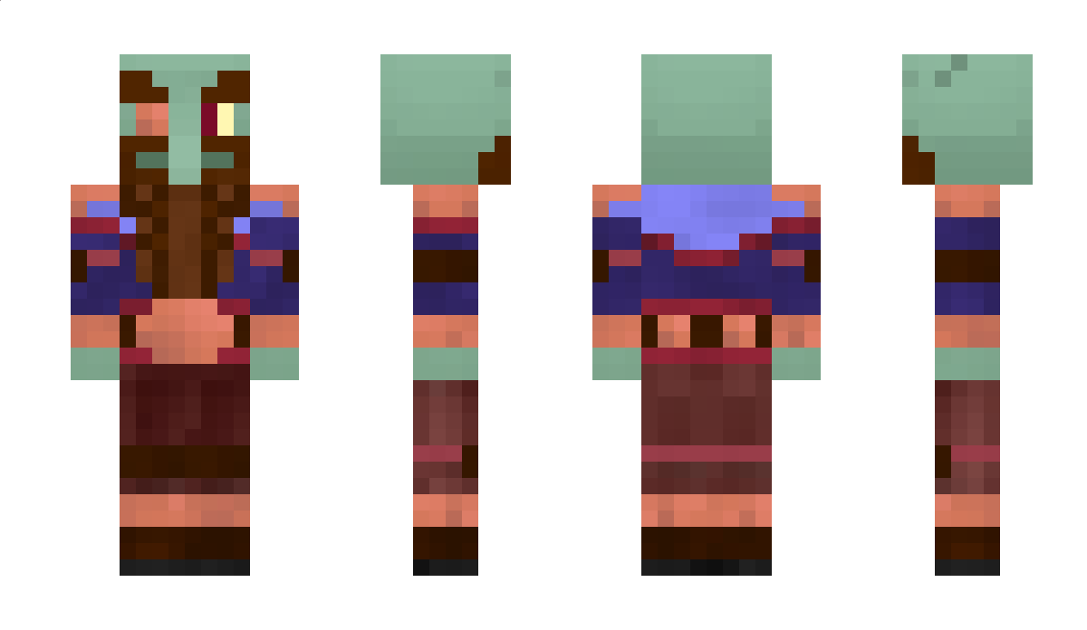 PoshSquidward Minecraft Skin