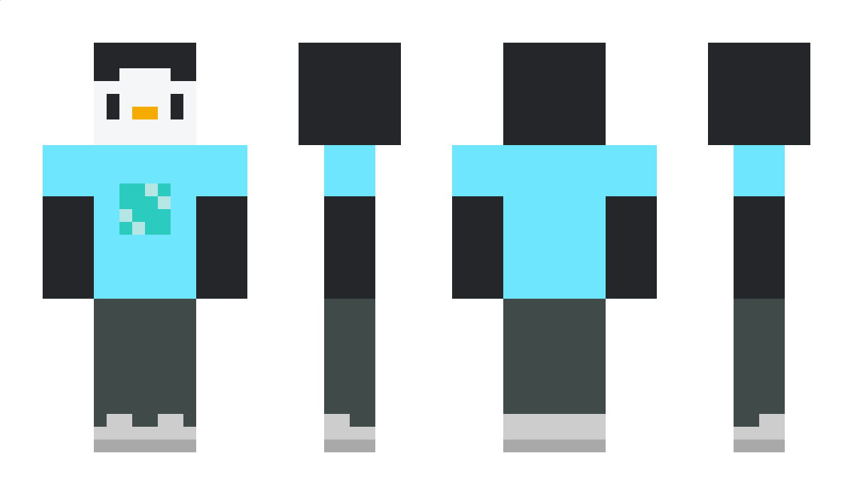 BallinOutPenguin Minecraft Skin